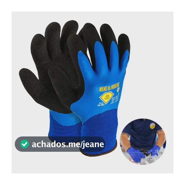 Luva Térmica Baixa Temperatura Frigorifico Câmara Fria -35º