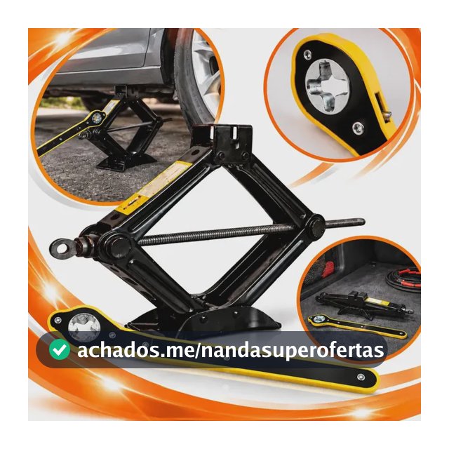 Macaco Mecânico Sanfona 1500kg Chave Catraca Ultra Tools