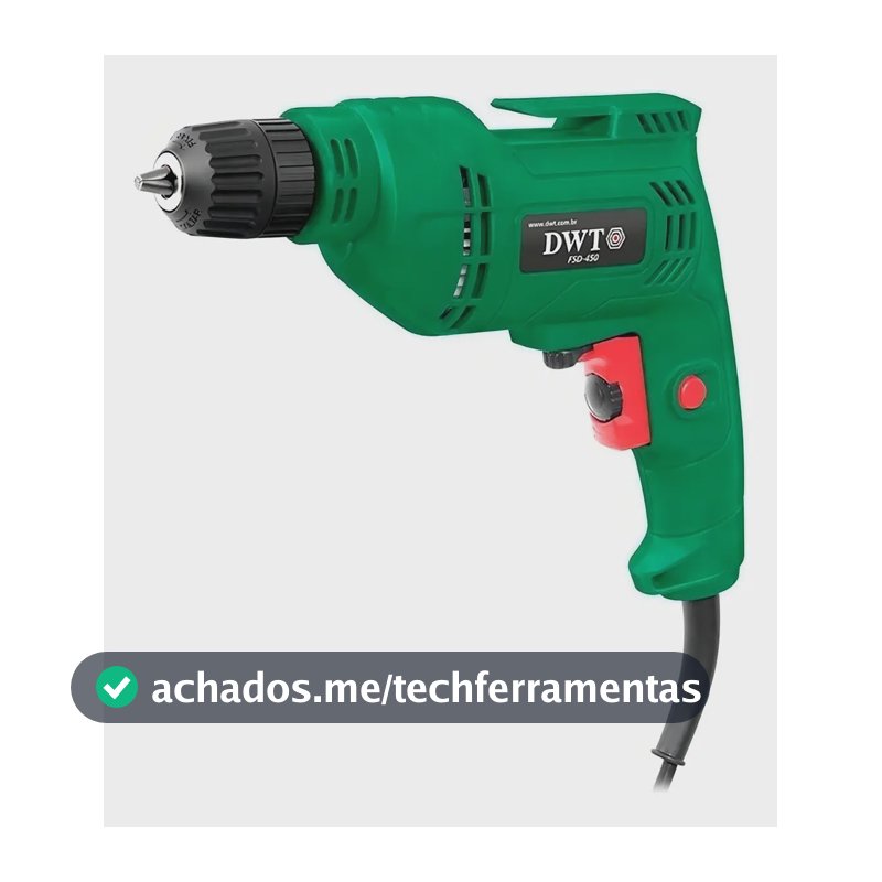FURADEIRA REVERSÍVEL 450W 2800RPM 3/8"-10MM FSD-450 DWT