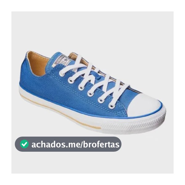 Tênis Converse Sem Gênero Taylor Ct1992 Curto T Ct1992000 Azul 02/caqui Fosco 02/branco Liso 38 Br