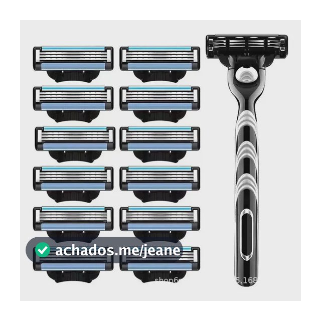 Aparelho De Barbear 3 Lâminas Com 16 Refis