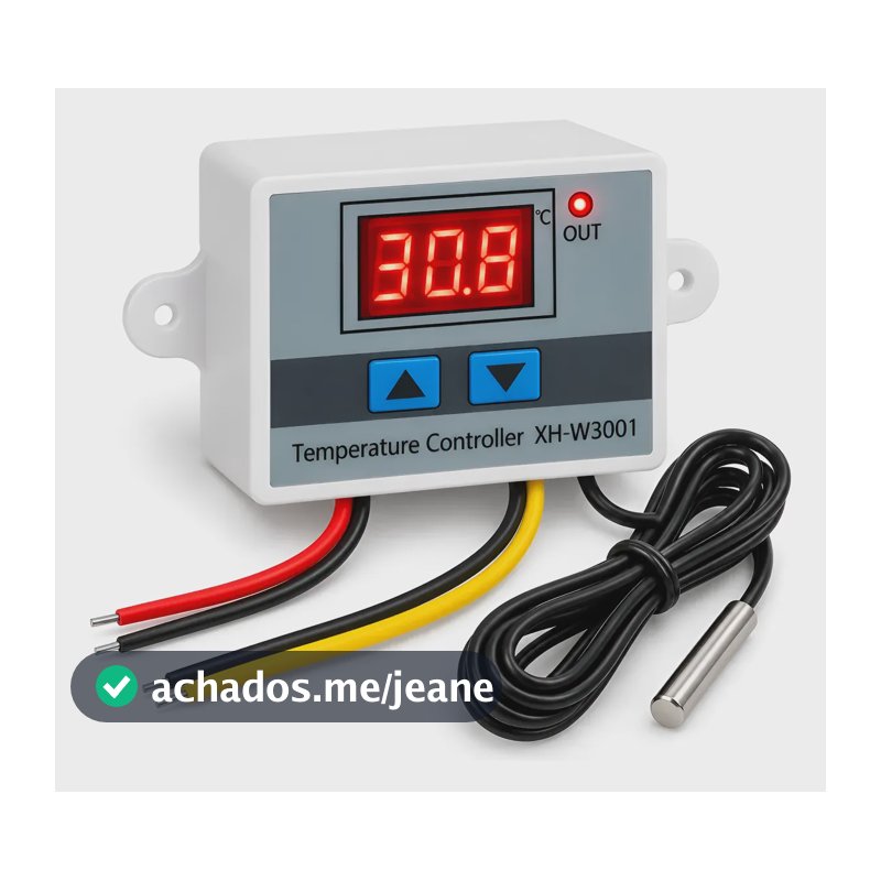 Termostato W3001 110v 220v Chocadeira Controlador Bivolt