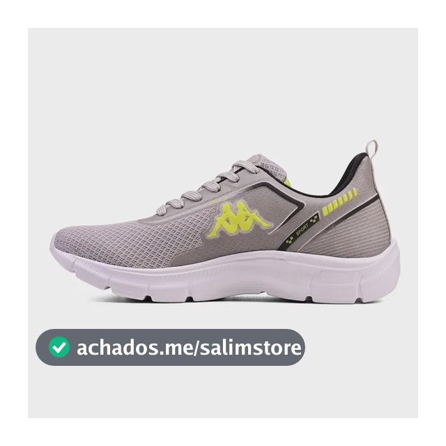 Tênis Kappa Run 200 Original Caminhada Academia