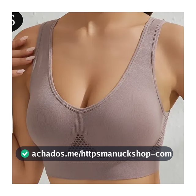 Kit 3 Tops Com Bojo Esportivo Fitness Academia Yoga Ciclismo