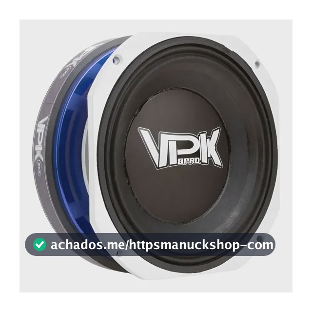 Alto Falante Qvs 8 Polegadas Vpk 400w Rms 4 Ohms Medio
