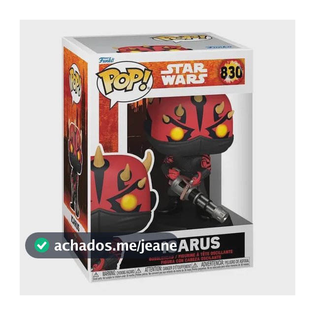 Boneco Funko Pop! Star Wars Maul Shadow Lord Darth Maul Candide