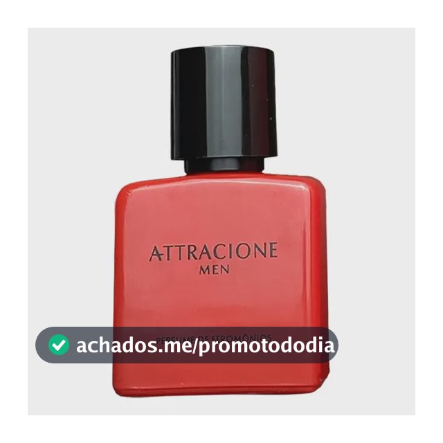 Attracione Men perfume Masculino Com Feromônios Ativados 25 mL