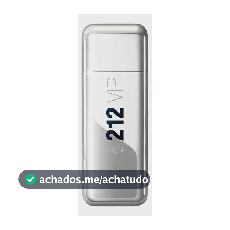 Perfume Masculino 212 Vip Men Carolina Herrera Eau de Toilette 100ml - Oriental Amadeirado - Perfume fresco e amadeirada