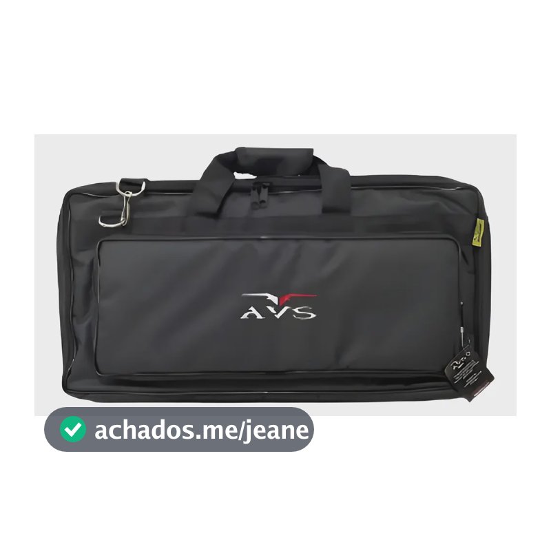 Bag Pedaleira AVS GT10 GT100 Preto Acolchoado Térmico 55x28x11cm