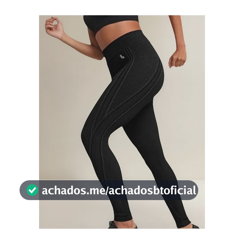 Calça Legging Max Lupo 71053 - Original Preto Liso M