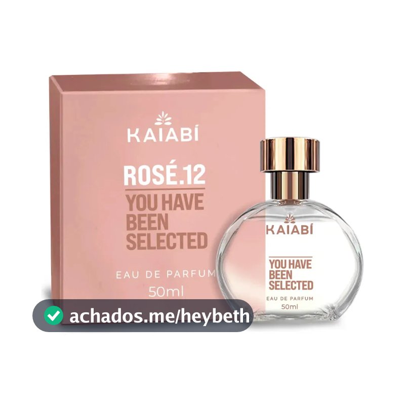 Perfume Feminino Rosé.12
