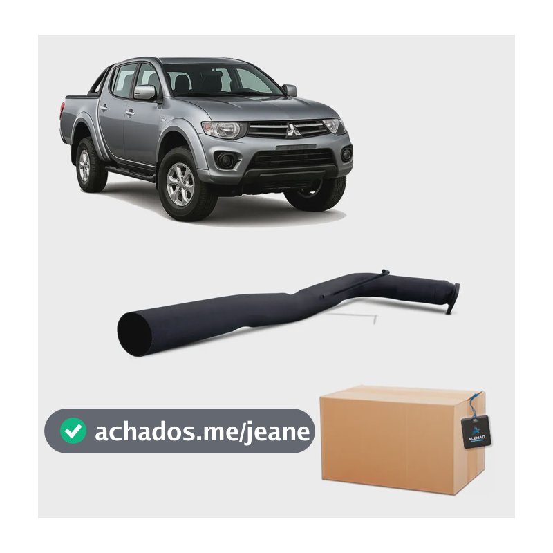 Escapamento Lateral Triton 3.2 2007 2018 3 Pol Aço Galvaniz