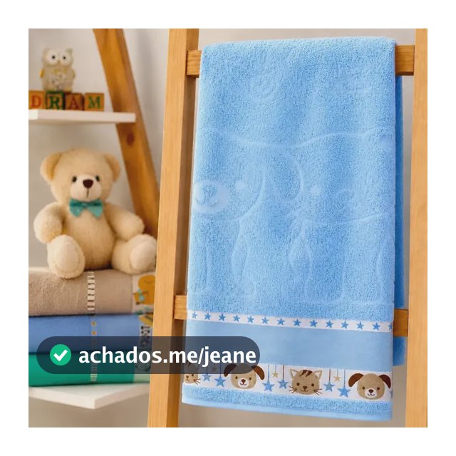 Toalha De Banho 100% Algodão Infantil  Personagens Kids Baby