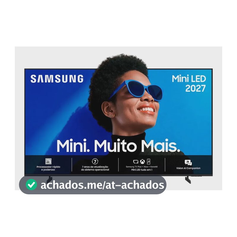 Samsung Smart TV 65" Mini LED 4K M75H 26/2027