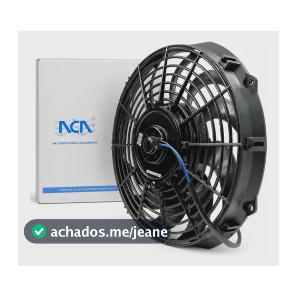 Ventoinha Universal 10 Polegadas 12v Soprante