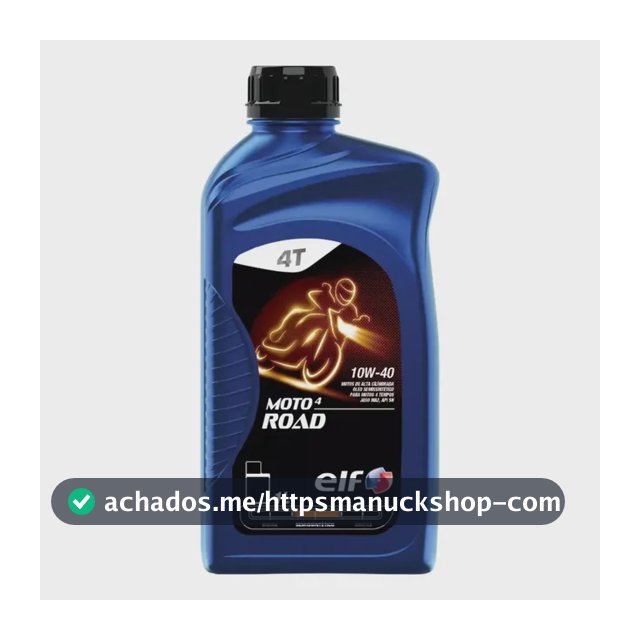 Oleo De Motor Semi Sintetico Elf Moto 4 Road 10w-40
