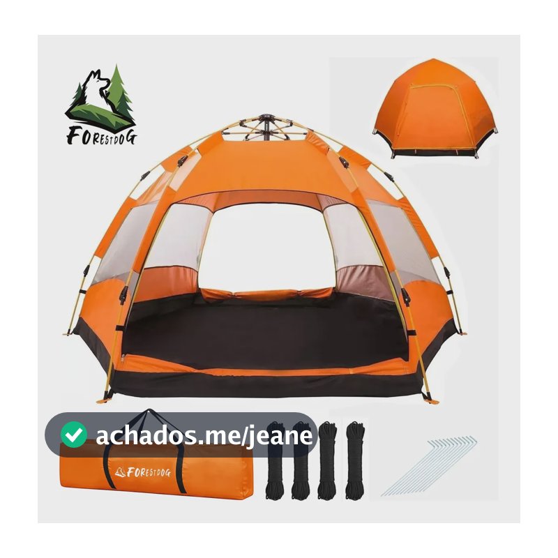 Barraca Camping Automática 5-6 Pessoas Familiar Acampamento Barraca 280240150cm Impermeavel 2000mm Tecido Oxford