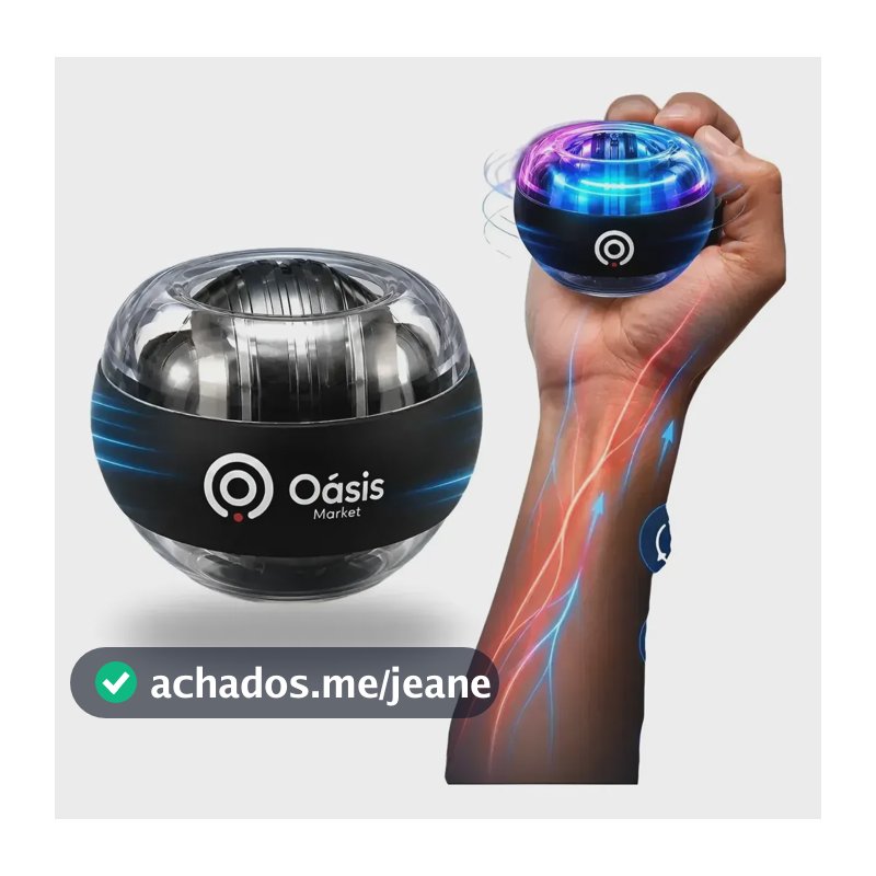 Bola Giroscópio Fortalecedor Muscular Pulso Punho Braço