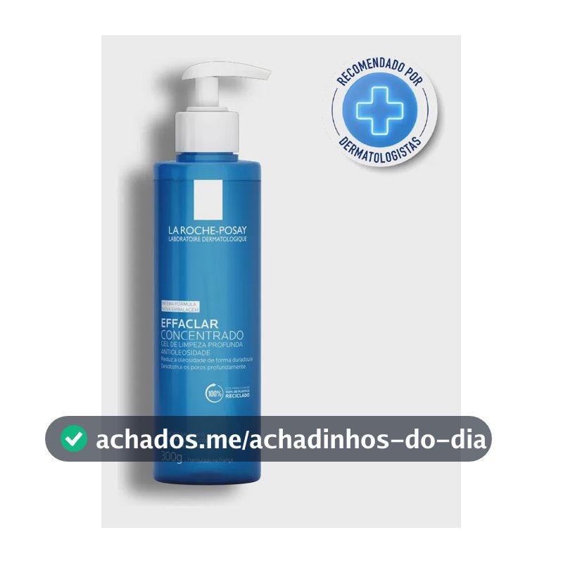 Gel De Limpeza Facial Effaclar Concentrado 300g La Roche Posay