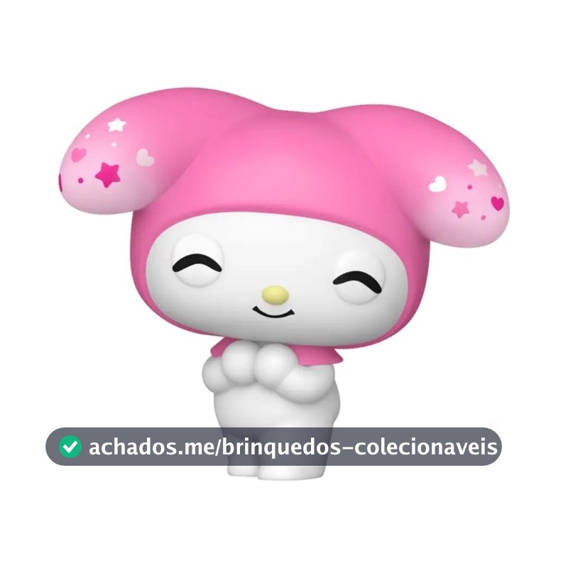 Boneco Funko Pop! Sanrio My Melody 50 Anos - My Melody
