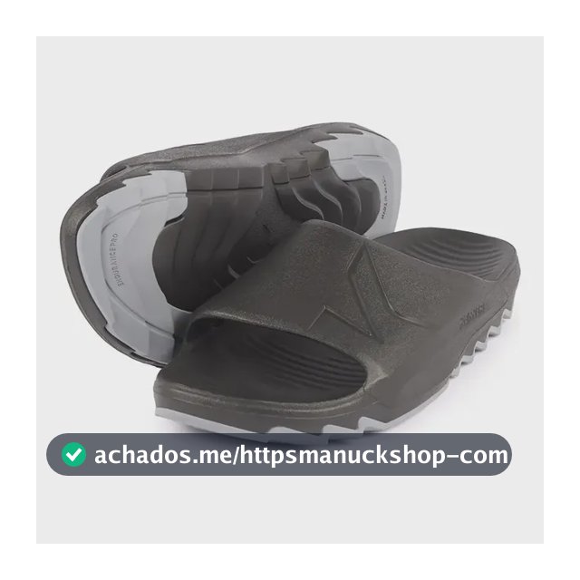 Sandália Kenner Makho Preto/cinza Liso 42