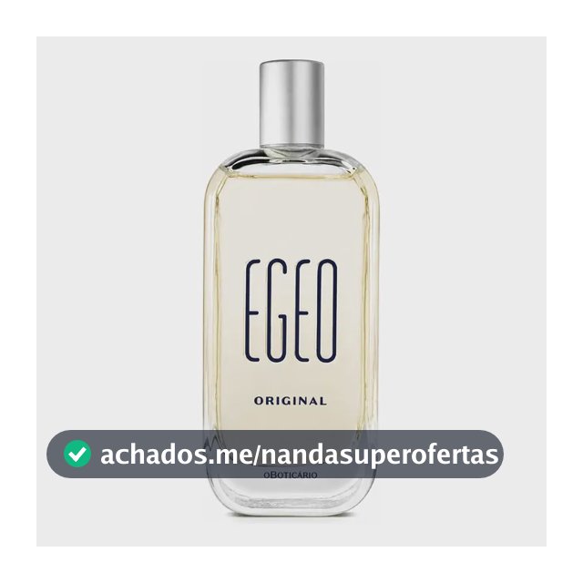 Egeo Original O Boticário Desodorante Colônia Perfume Masculino 90ml