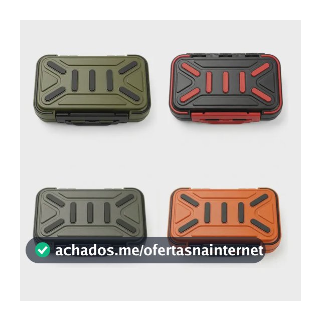 Estojo Organizador P/ Iscas Artificiais Anzol Chumbo Pesca