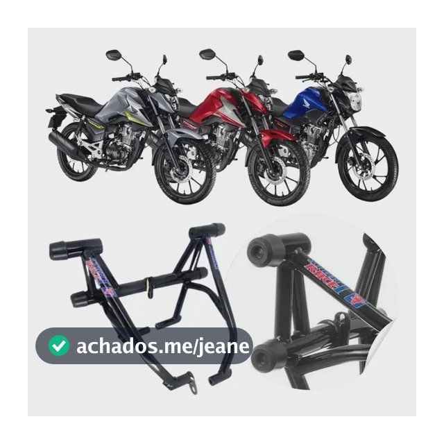 Protetor Stunt Race Titan 160 Fan 160 Start 160 Todos Anos