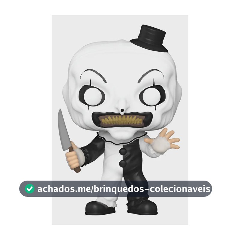 Boneco Funko Pop Movies Terrifier Art The Clown 1590