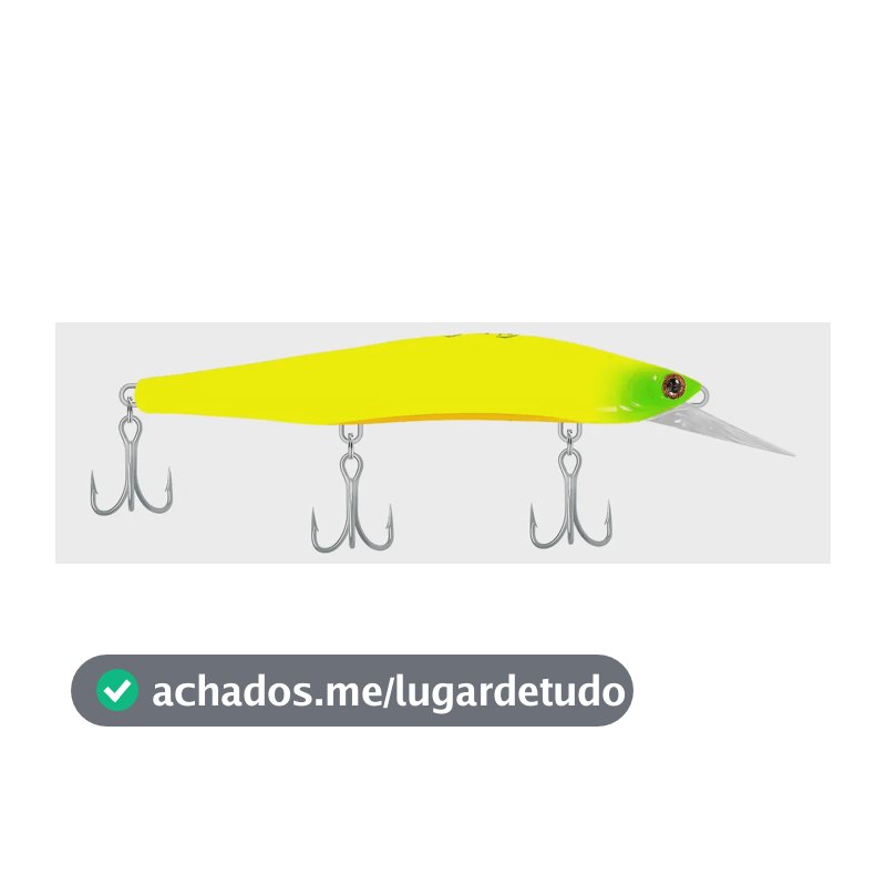 Isca Artificial Nakamura Saru 110 +1 - 11cm 17g Slow Sinker Opaca Verde Limão 4