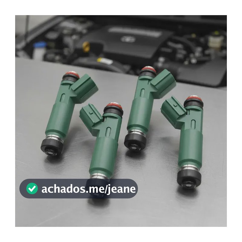 Kit 4x Bico Injetor Corolla E Fielder 2003 04 05 06 07 2008