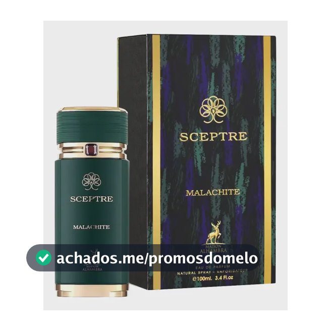 Perfume Arabe Sceptre Malachite Maison Alhambra