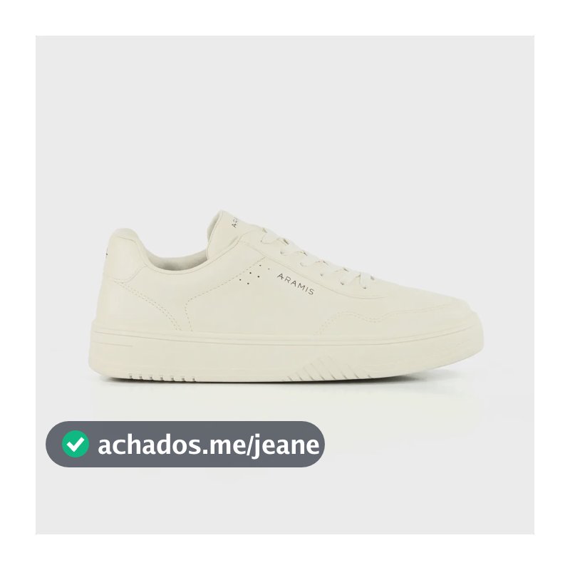 Tênis Aramis Peak Road Ajuste Confortável E Solado Casual Off-white 41 Br