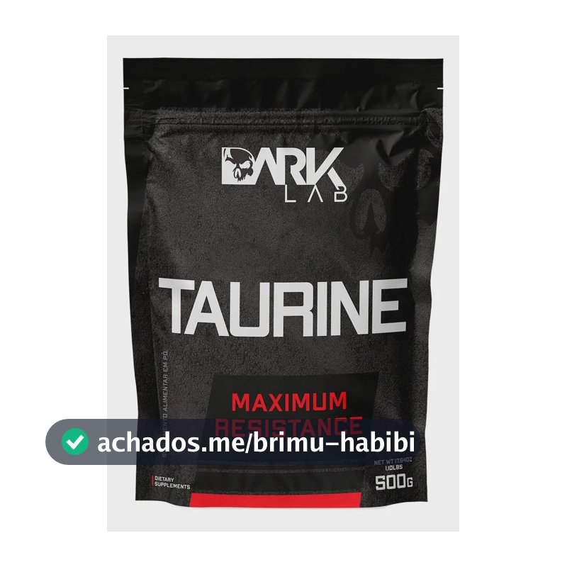 Taurina Refil 500g Dark Lab Sabor Taurine