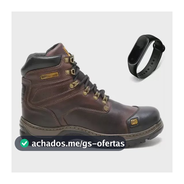 Bota Coturno Impermeável Masculina Moda Masculina C