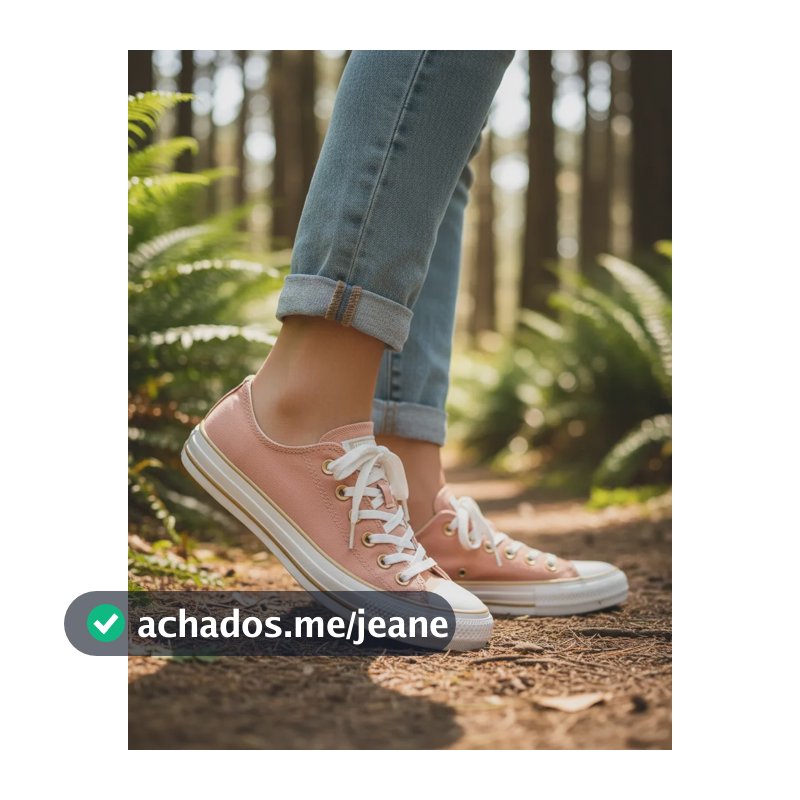 Tênis Converse Feminino Taylor Ct2834 Curto T Nude Rosa Branco Ouro Claro Liso 37 Br