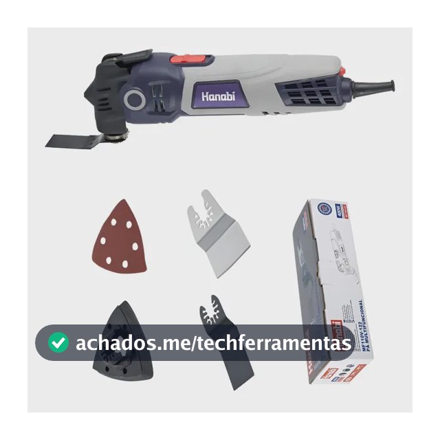 Oscilante Com Pá Multifuncional Triangular Lixadeira 400w