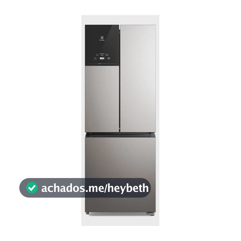 Geladeira Electrolux Frost Free Inverter 480L Efficient Geladeira Electrolux Efficient Frost Free French Door Im7s3 Portas Inox Look IM7S