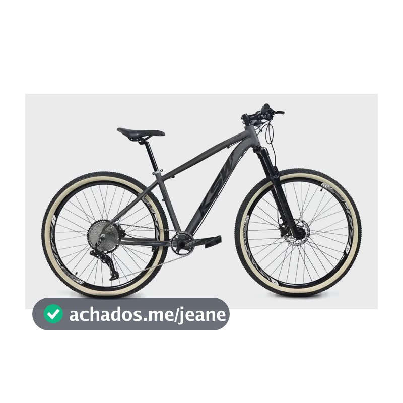 Bicicleta Aro 29 Ksw Alivio 9v Hidráulico Trava E K7 11/36 Cor Grafite Tamanho Do Quadro 17