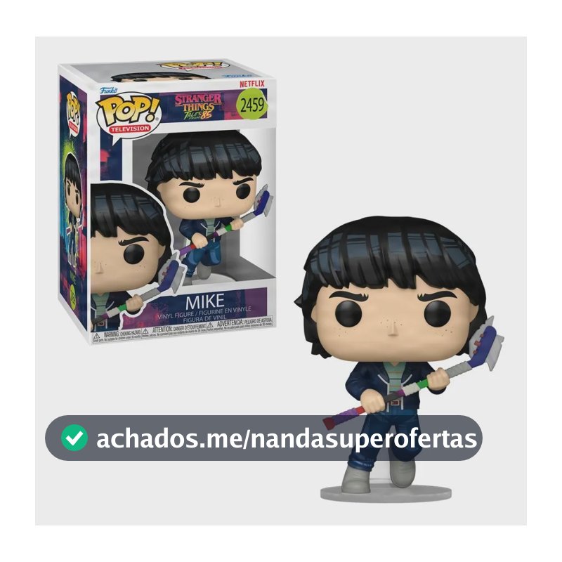 Boneco Funko Stranger Things Mike Animation 13376