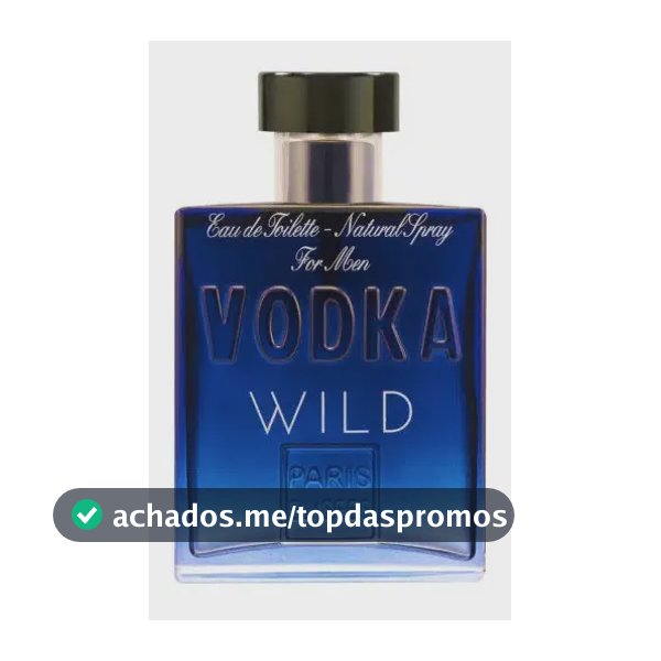 Perfume Vodka Wild Paris Elysees Masculino Intense 100ml