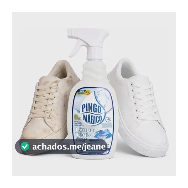 Limpa Tenis Fácil Limpeza Profunda Spray A Seco 500ml Azul-claro