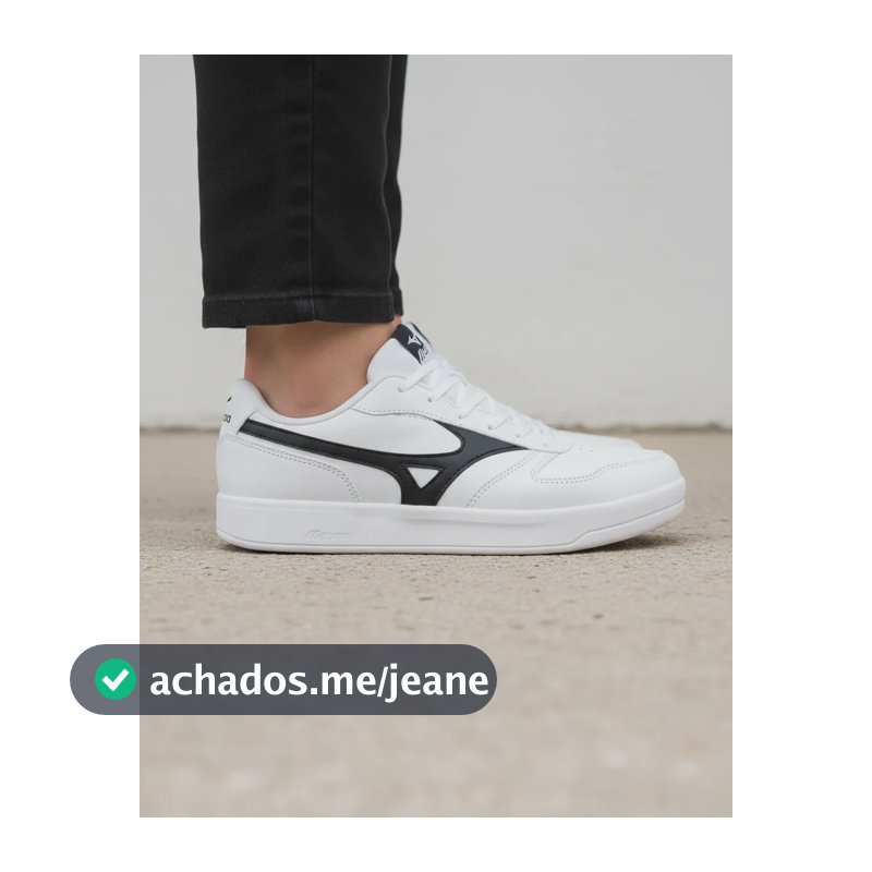 Tênis Mizuno Street Wind Unissex Moda Casual Original Branco 44.