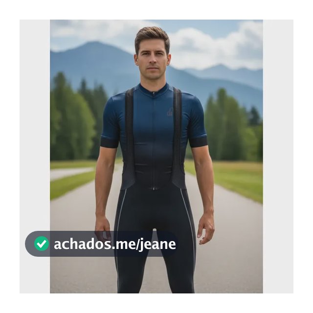Bretelle Calça Ciclismo - Masculino