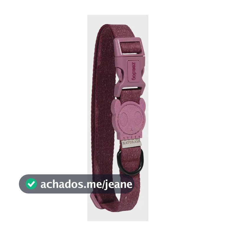 Zeedog Coleira Para Cães Naturals Hibiscus-todos Os Tamanhos Hibiscus P
