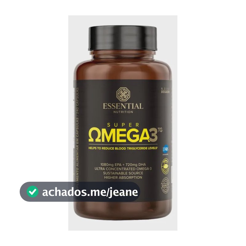 Ômega 3 240 cápsulas Essential Nutrition