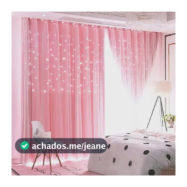 Cortinas Opacas Para Quarto Infantil 70 X 160 Cm, 1 P
