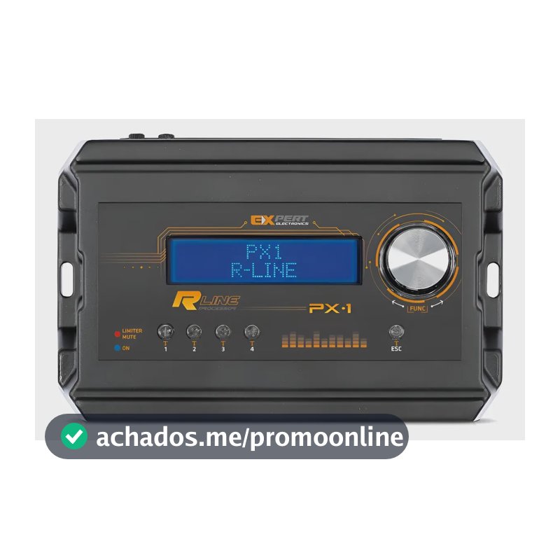Processador De Audio Automotivo Banda Expert Px-1 Pro Limite 12v