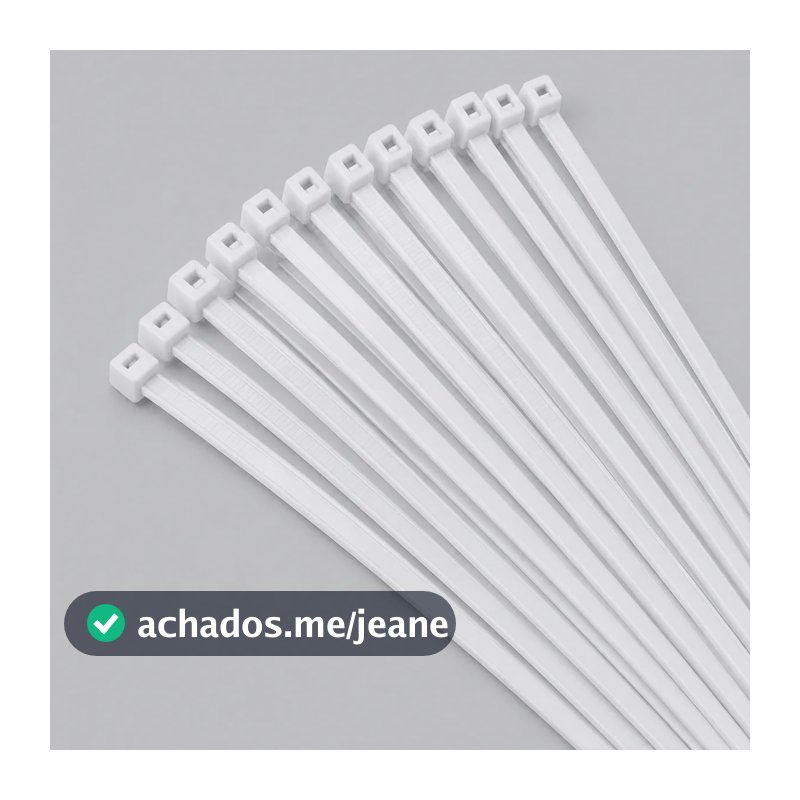 Abraçadeiras Nylon 6.6 3,6mm  30cm Kit 1000 Unidades Lacres