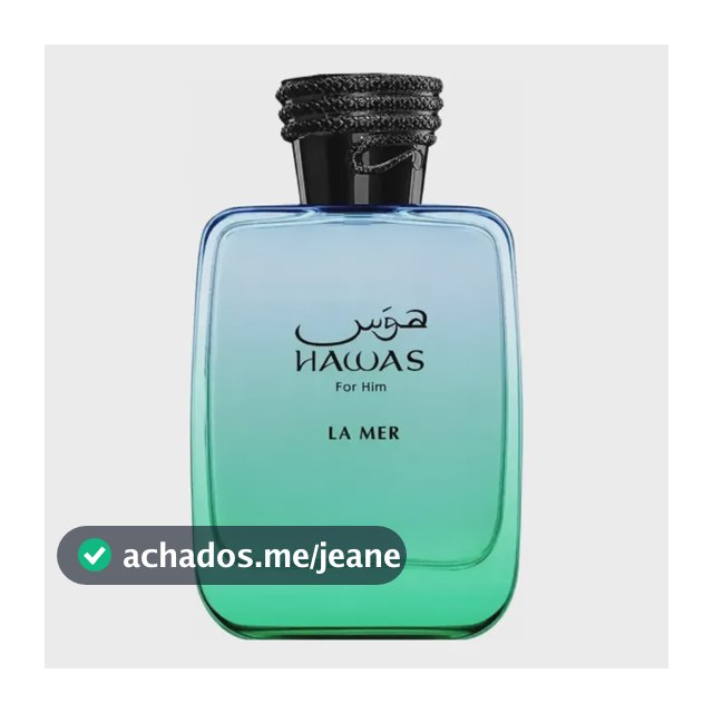 Perfume Rasasi Hawas La Mer Eau De Parfum 100ml Lancamento